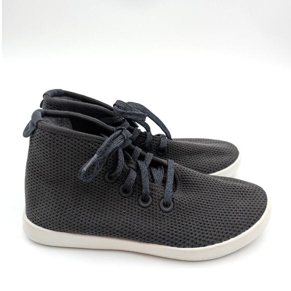 Allbirds Tree Topper High Top Sneaker Shoes Women's Black Size US7 EU36 - Picture 3 of 10